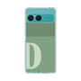 スリムプロテクションケース［ オリジナル - initial two tone - D green ］