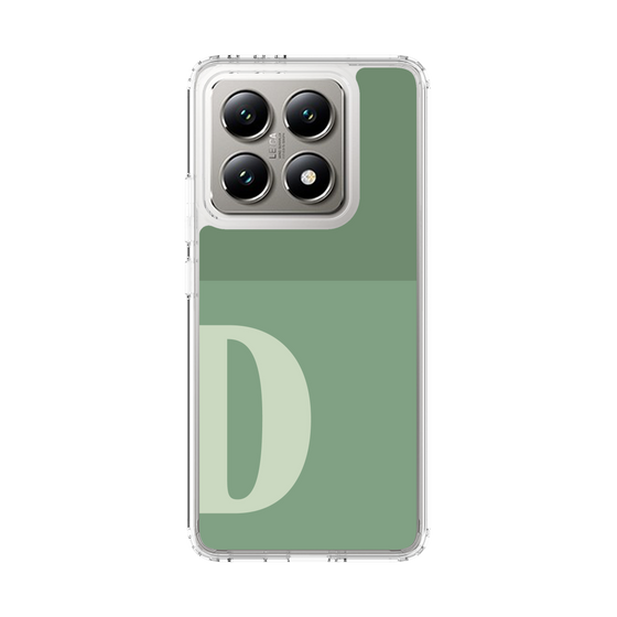 スリムプロテクションケース［ オリジナル - initial two tone - D green ］