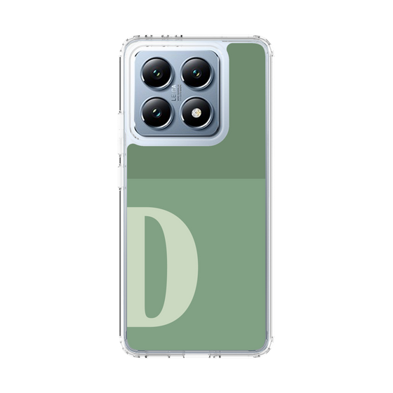 スリムプロテクションケース［ オリジナル - initial two tone - D green ］