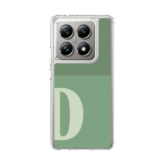 スリムプロテクションケース［ オリジナル - initial two tone - D green ］