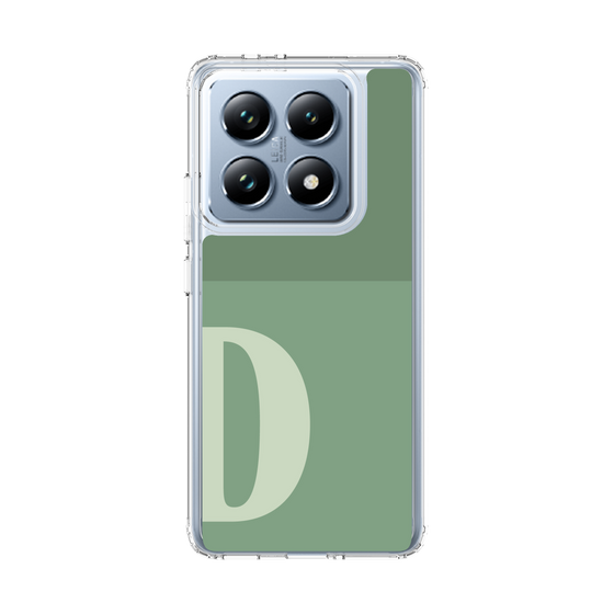 スリムプロテクションケース［ オリジナル - initial two tone - D green ］