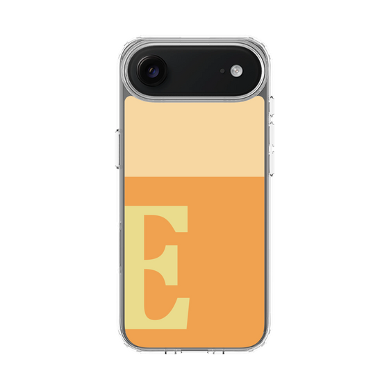 スリムプロテクションケース［ オリジナル - initial two tone - E orange ］