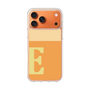 スリムプロテクションケース［ オリジナル - initial two tone - E orange ］