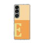 スリムプロテクションケース［ オリジナル - initial two tone - E orange ］