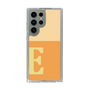 スリムプロテクションケース［ オリジナル - initial two tone - E orange ］