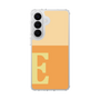 スリムプロテクションケース［ オリジナル - initial two tone - E orange ］