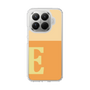 スリムプロテクションケース［ オリジナル - initial two tone - E orange ］