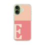 スリムプロテクションケース［ オリジナル - initial two tone - E pink ］