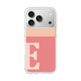スリムプロテクションケース［ オリジナル - initial two tone - E pink ］