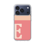 スリムプロテクションケース［ オリジナル - initial two tone - E pink ］