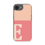 スリムプロテクションケース［ オリジナル - initial two tone - E pink ］