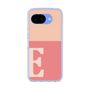 スリムプロテクションケース［ オリジナル - initial two tone - E pink ］