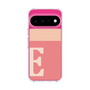 スリムプロテクションケース［ オリジナル - initial two tone - E pink ］