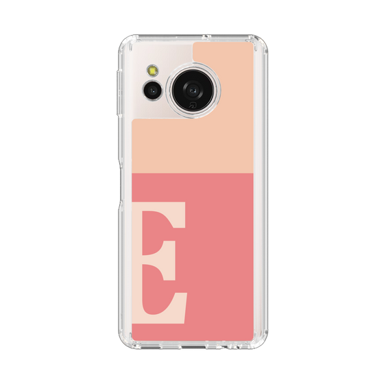 スリムプロテクションケース［ オリジナル - initial two tone - E pink ］