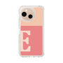 スリムプロテクションケース［ オリジナル - initial two tone - E pink ］