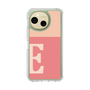 スリムプロテクションケース［ オリジナル - initial two tone - E pink ］