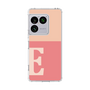 スリムプロテクションケース［ オリジナル - initial two tone - E pink ］