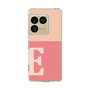 スリムプロテクションケース［ オリジナル - initial two tone - E pink ］