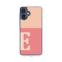 スリムプロテクションケース［ オリジナル - initial two tone - E pink ］