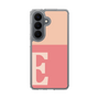 スリムプロテクションケース［ オリジナル - initial two tone - E pink ］