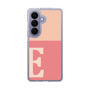 スリムプロテクションケース［ オリジナル - initial two tone - E pink ］