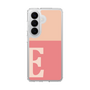 スリムプロテクションケース［ オリジナル - initial two tone - E pink ］