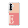 スリムプロテクションケース［ オリジナル - initial two tone - E pink ］
