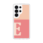 スリムプロテクションケース［ オリジナル - initial two tone - E pink ］
