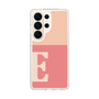 スリムプロテクションケース［ オリジナル - initial two tone - E pink ］