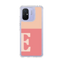 スリムプロテクションケース［ オリジナル - initial two tone - E pink ］
