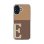 スリムプロテクションケース［ オリジナル - initial two tone - E brown ］