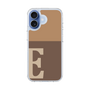 スリムプロテクションケース［ オリジナル - initial two tone - E brown ］