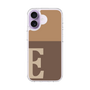 スリムプロテクションケース［ オリジナル - initial two tone - E brown ］