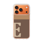スリムプロテクションケース［ オリジナル - initial two tone - E brown ］