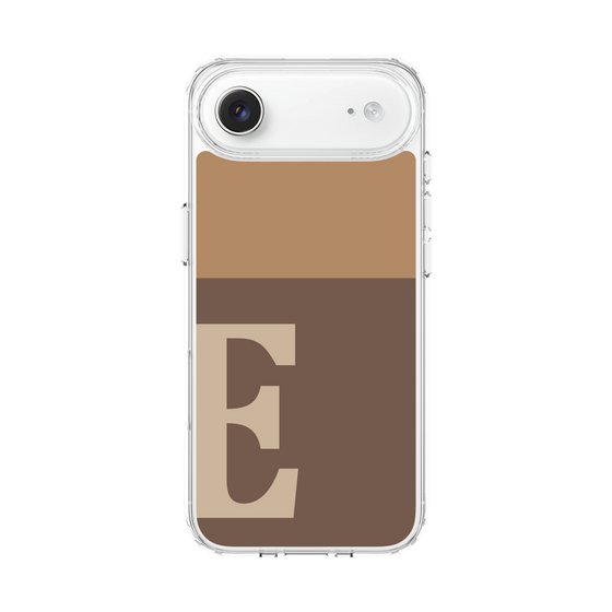 スリムプロテクションケース［ オリジナル - initial two tone - E brown ］