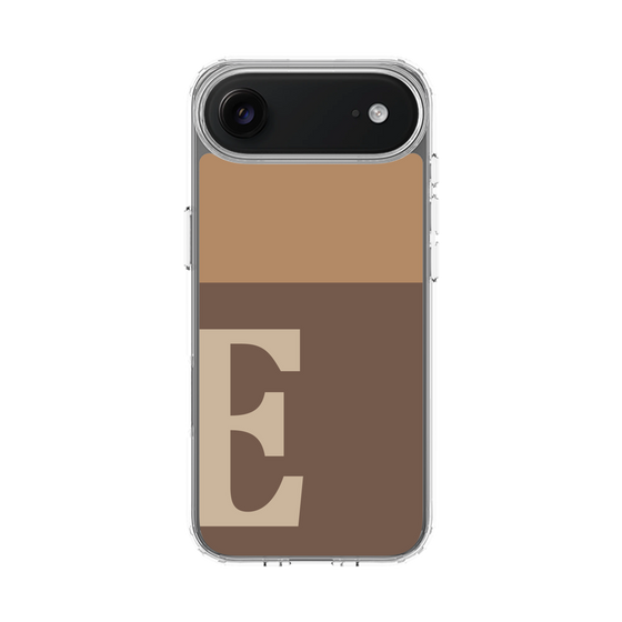 スリムプロテクションケース［ オリジナル - initial two tone - E brown ］