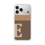 スリムプロテクションケース［ オリジナル - initial two tone - E brown ］