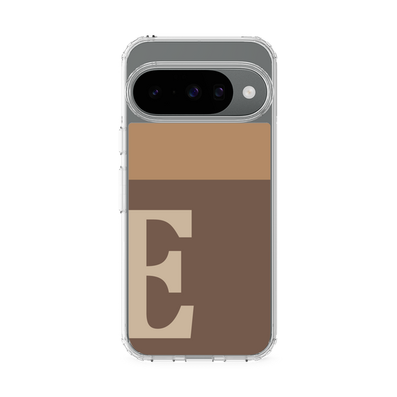 スリムプロテクションケース［ オリジナル - initial two tone - E brown ］