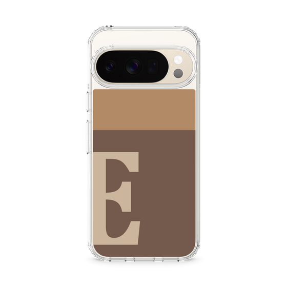 スリムプロテクションケース［ オリジナル - initial two tone - E brown ］