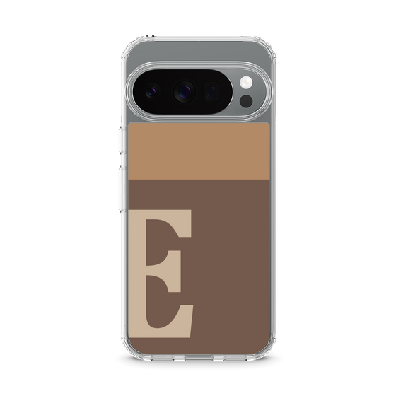 スリムプロテクションケース［ オリジナル - initial two tone - E brown ］