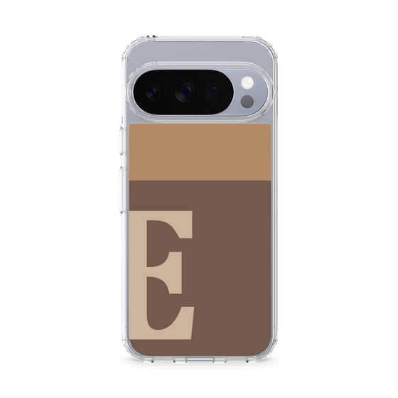 スリムプロテクションケース［ オリジナル - initial two tone - E brown ］