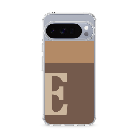 スリムプロテクションケース［ オリジナル - initial two tone - E brown ］