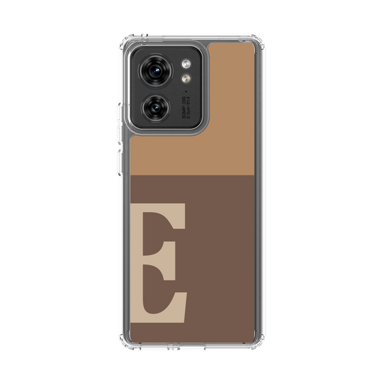 スリムプロテクションケース［ オリジナル - initial two tone - E brown ］