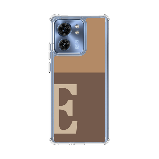 スリムプロテクションケース［ オリジナル - initial two tone - E brown ］