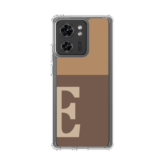 スリムプロテクションケース［ オリジナル - initial two tone - E brown ］