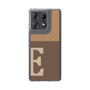 スリムプロテクションケース［ オリジナル - initial two tone - E brown ］