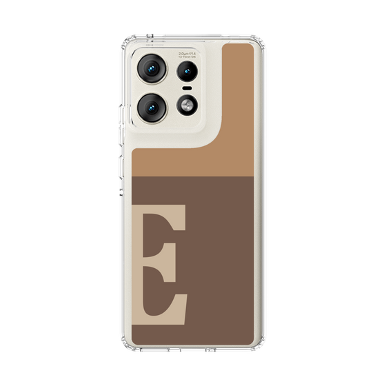 スリムプロテクションケース［ オリジナル - initial two tone - E brown ］