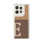 スリムプロテクションケース［ オリジナル - initial two tone - E brown ］