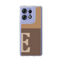 スリムプロテクションケース［ オリジナル - initial two tone - E brown ］