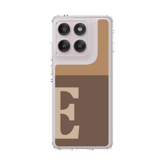 スリムプロテクションケース［ オリジナル - initial two tone - E brown ］